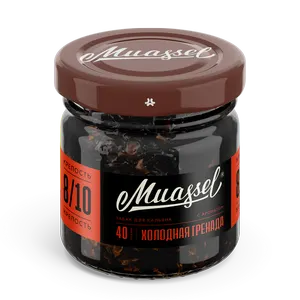 Табак для кальяна Muassel 8/10 - Холодная гренада (гранат, красная смородина) 40 г