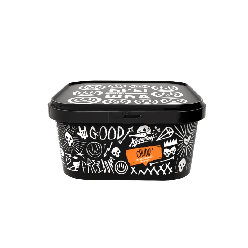 Табак для кальяна Хулиган, 200 г (АБРИКОСОВЫЙ ЙОГУРТ (CHUDO))