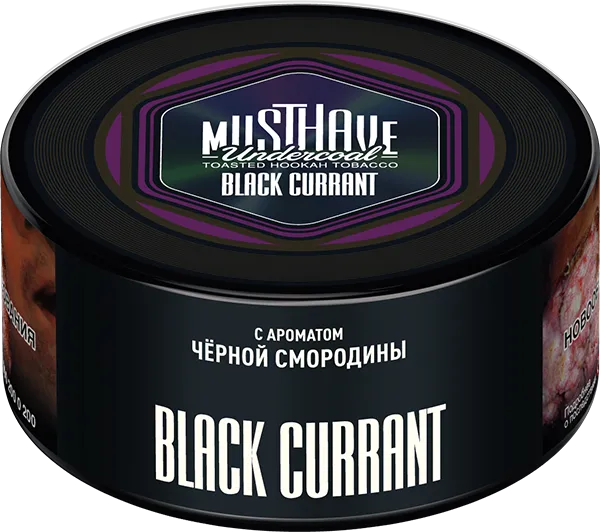 Табак Must Have 25 гр - Blackcurrant (ЧЁРНАЯ СМОРОДИНА)