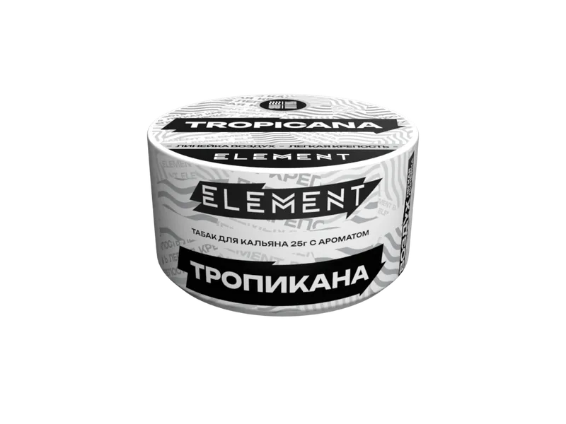 Табак для кальяна "Элемент" aroma Tropicana линейка "Воздух" 25гр.