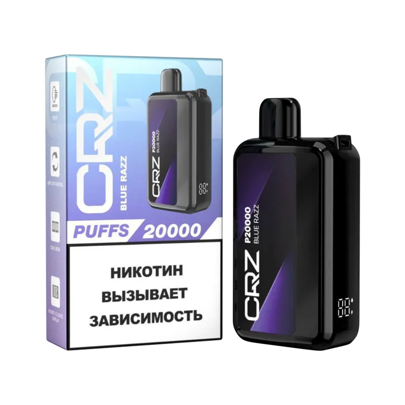 ЭСДН CRZ 20 000 "Блю Разз" (Blue Razz) NEW