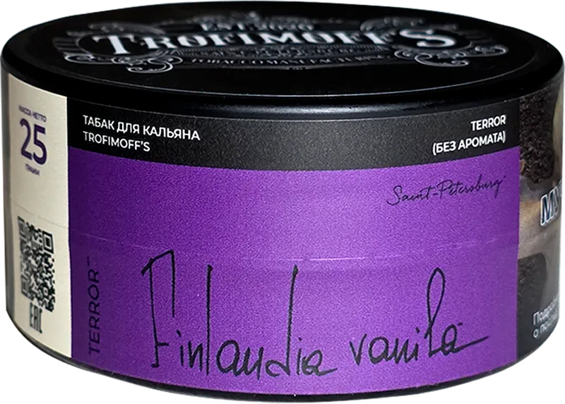 Табак - "Trofimoff"s" Finlandia Vanila terror (крепкая база на ванильной водке с холодком) 25гр.