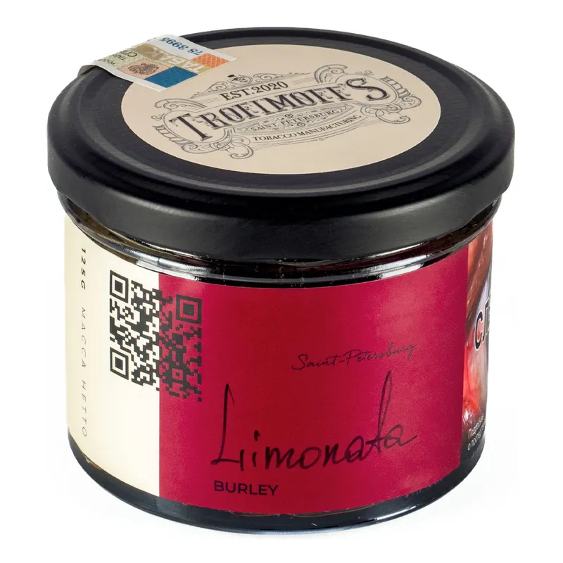 Табак - "Trofimoff"s" Limonata burley (итальянский аперитив) 125гр.