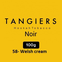 58- Welsh cream 100 noir