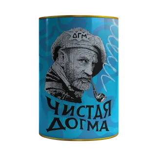 Табак для кальяна - Dogma - Чистая догма - тубус 160 г