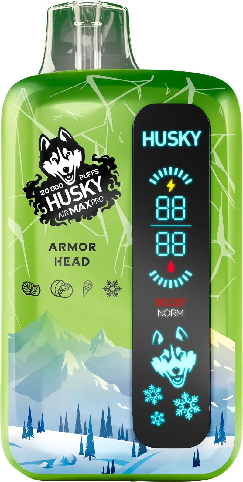 Husky - AIRMAX - 20000 - кокосовое мороженое, мята