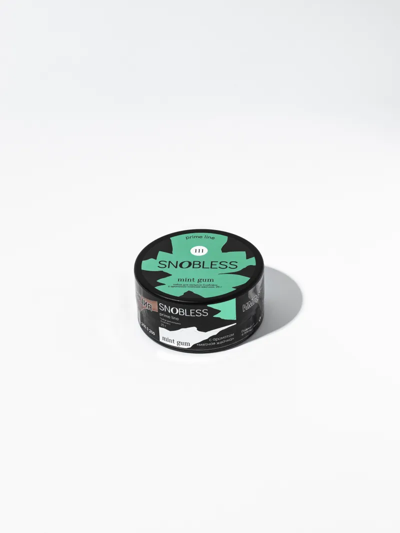 Табак - СНОБЛЕСС - аромат  Мятная жвачка (aroma Mint Gum ) линейка  PRIME 25 гр.