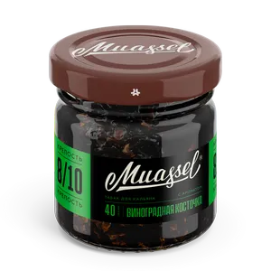 Табак для кальяна Muassel 8/10 - Виноградная косточка 40 г