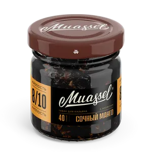 Табак для кальяна Muassel 8/10 - Сочный манго 40 г