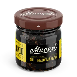 Табак для кальяна Muassel 8/10 - Медовый месяц (юдзу с медовой патокой) 40 г