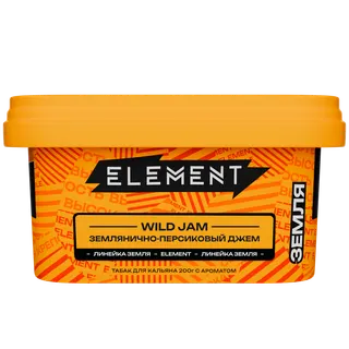 Табак - "Элемент" Wild Jam ( с ароматом землянично-персиковый джем )"Земля" 200гр.