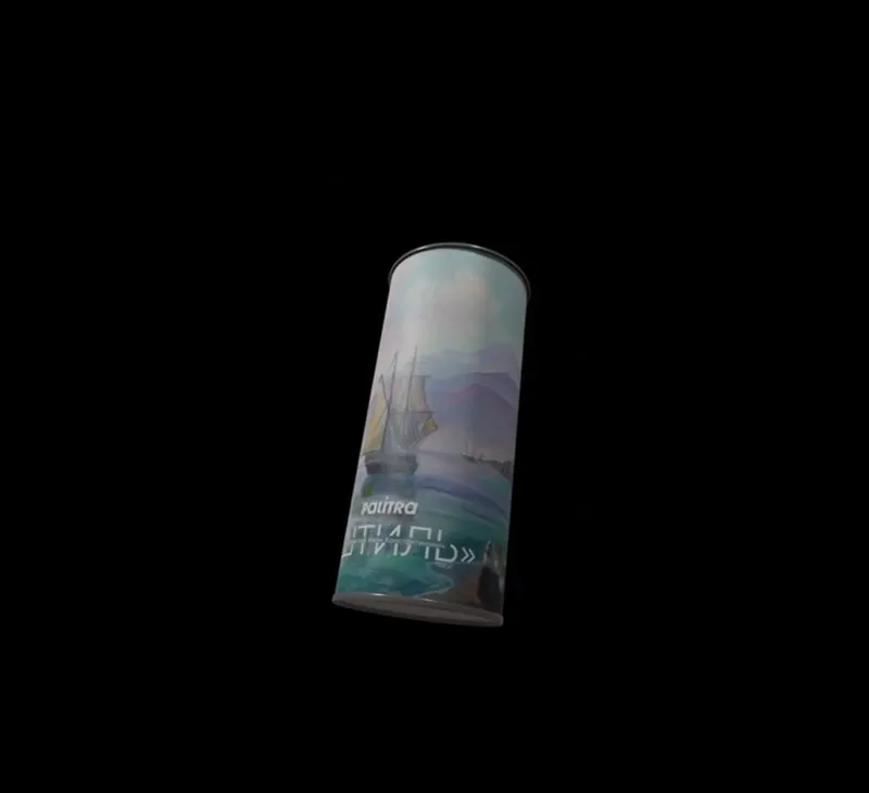 LE Табак - Тубус - AIVAZOVSKY «ШТИЛЬ» - 3 картины по 80гр  - 240гр БМ
