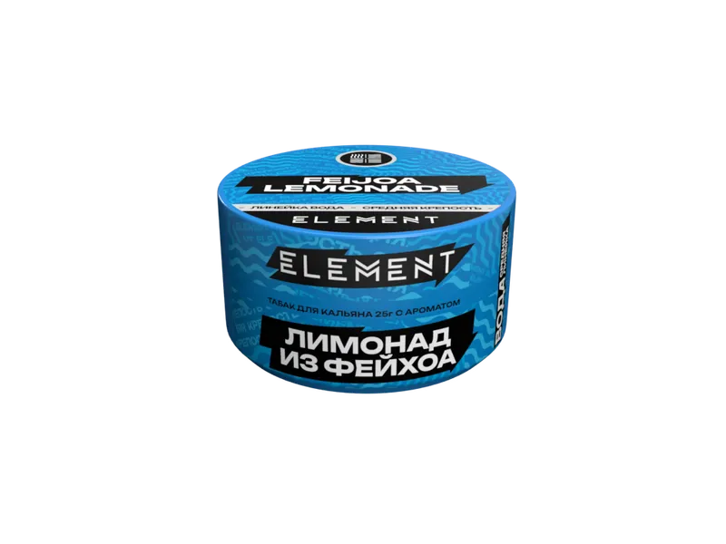 Табак для кальяна "Элемент" aroma Feijoa Lemonade линейка "Вода" 25гр.