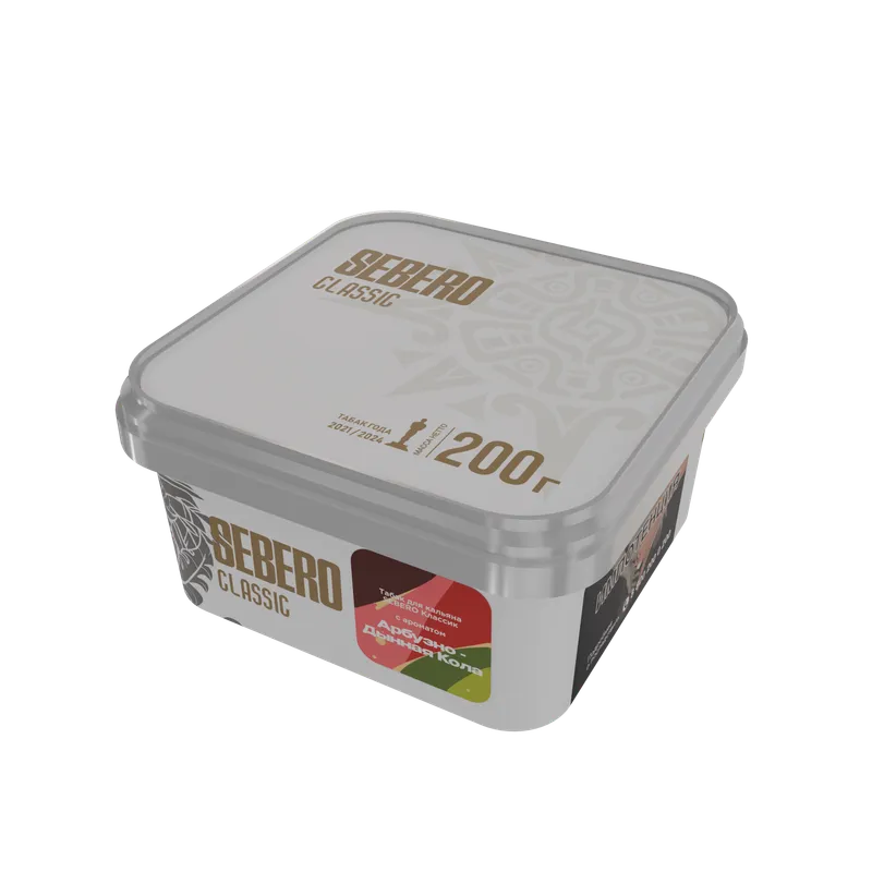 New - Табак для кальяна - Sebero - АРБУЗНО-ДЫННАЯ КОЛА - 200 г