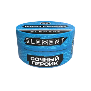 Табак для кальяна "Элемент" aroma Rich Peach линейка "Вода" 25гр.