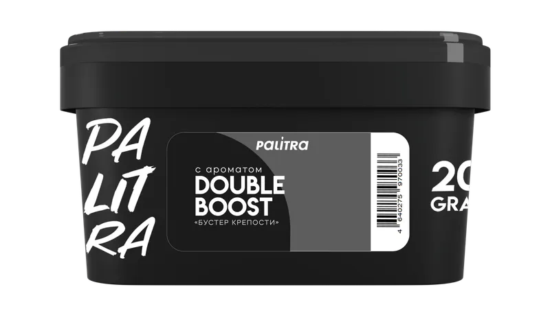 Табак - PALITRA "Double Boost" Бустер крепости 200 г