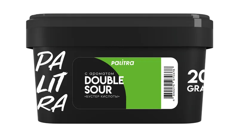 Табак - PALITRA "Double Sour" Кислый Бустер 200 г