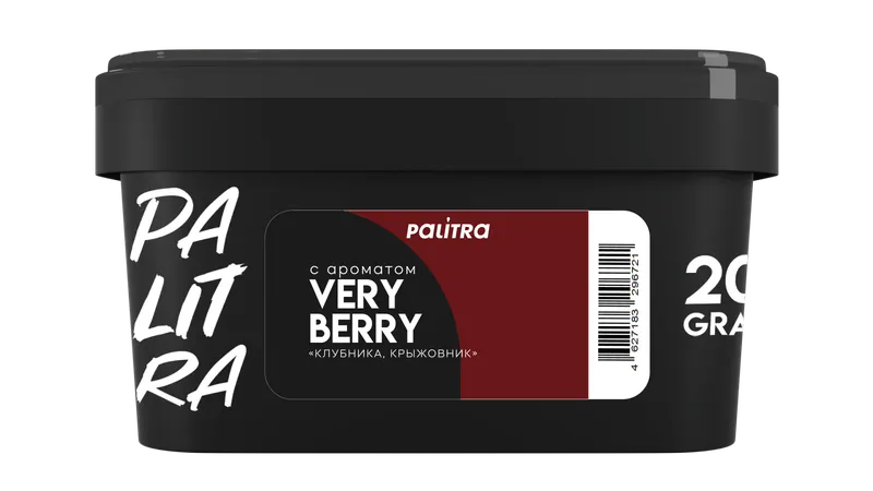 Табак - PALITRA "Verry Berry" Клубника Крыжовник 200 гр
