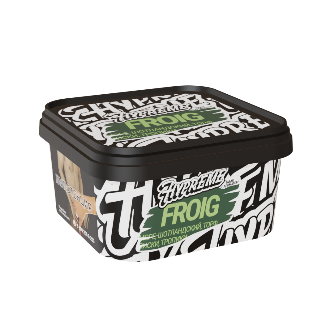(FROIG - виски, торф, тропики, цветы, море), Hypreme BLACK - 200г