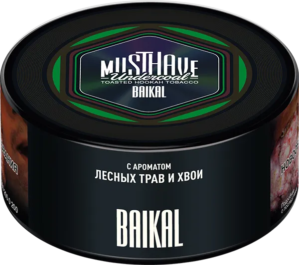 Табак Must Have 125 гр - Baikal (ЛЕСНЫЕ ТРАВЫ И ХВОЯ)