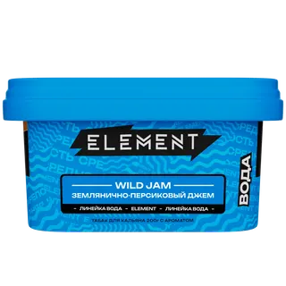 Табак - "Элемент" Wild Jam ( с ароматом землянично-персиковый джем )"Вода" 200гр.