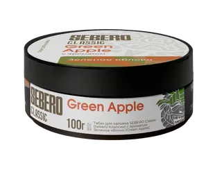 Табак для кальяна - Sebero - GREEN APPLE ( зеленое яблоко ) - 100 г