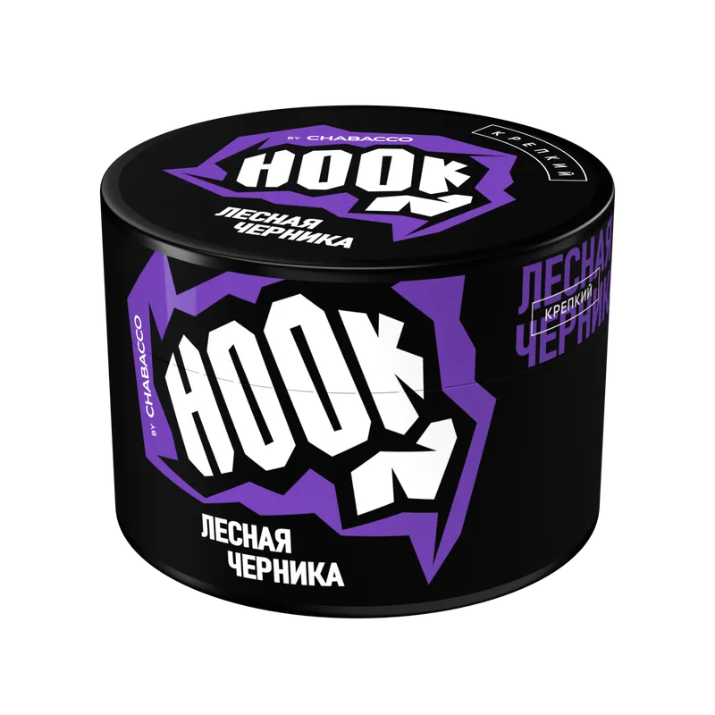 Бестабачная смесь - HOOK - Лесная черника - 40 г