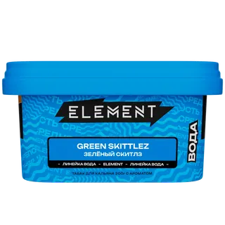 Табак - "Элемент" Green Skittlez ( с ароматом ЗЕЛЁНЫЙ СКИТТЛЗ ) "Вода" 200гр.