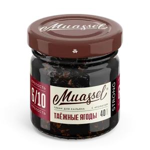 Табак для кальяна Muassel 6/10 - Таёжные ягоды 40 г