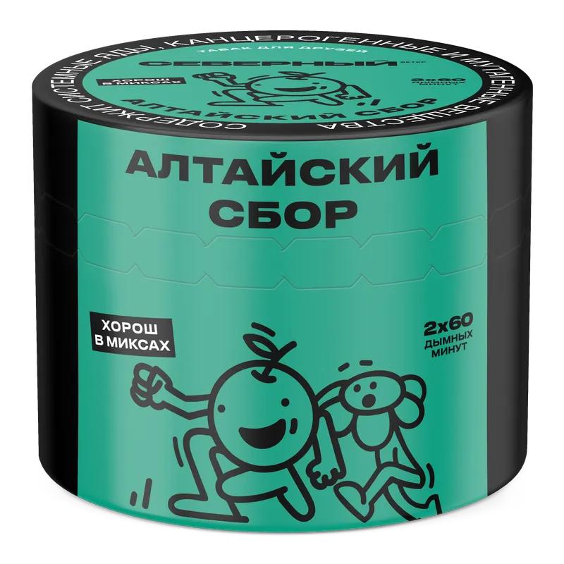 Табак для кальяна - Cеверный - Алтайский сбор - 40 г