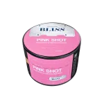 Табак для кальяна "NАШBLISS" - PINK SHOT (ГРЕЙПФРУТ КЛУБНИКА МАЛИНА), банка, 40гр