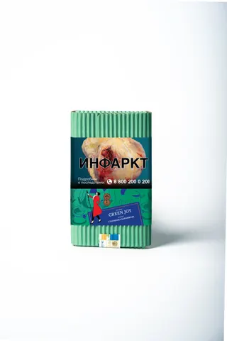 Табак "Сатир" GREEN JOY ( с ароматом гуанабана карамбола ) - 100 г