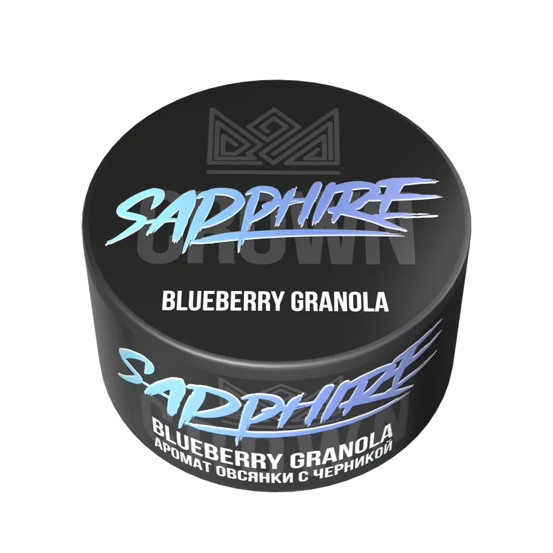 Сrown Sapphire - Blueberry Granola ( с ароматом овсянка с черникой ) - 100 г