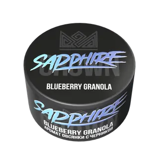 Сrown Sapphire - Blueberry Granola ( с ароматом овсянка с черникой ) - 100 г
