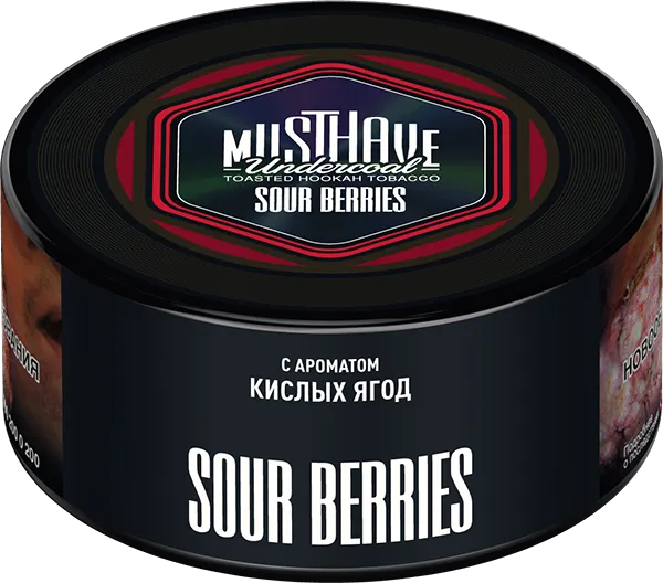 Табак Must Have 25 гр - Sour Berries (КИСЛЫЕ ЯГОДЫ)