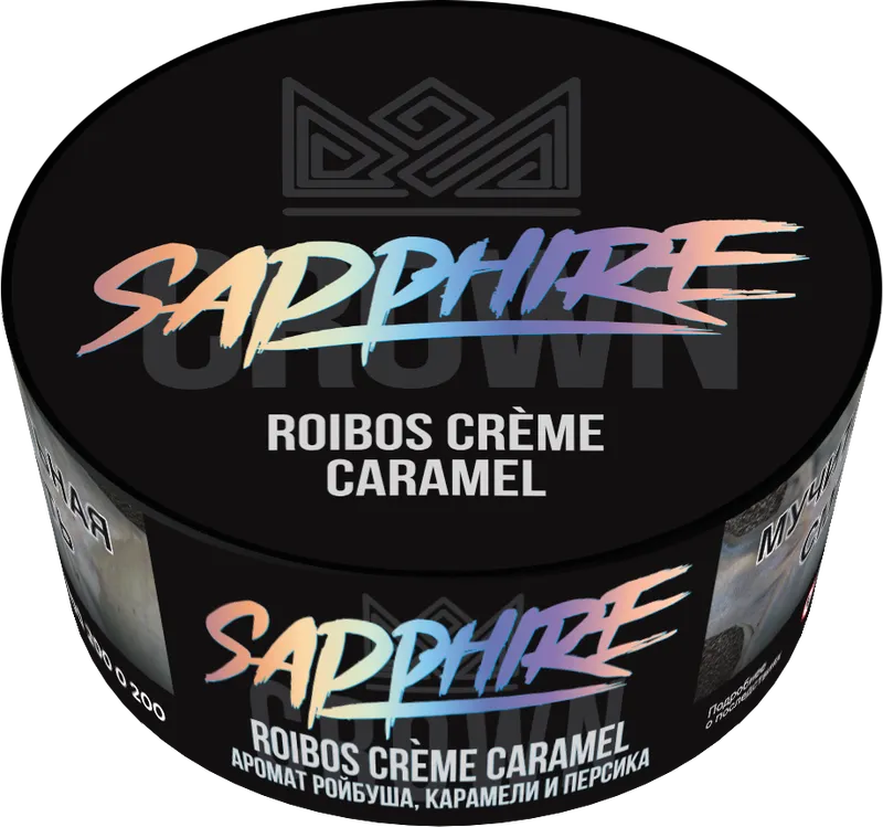 Сrown Sapphire - Roibos Creme Caramel ( с ароматом ройбуш с персиком и карамелью ) - 100 г