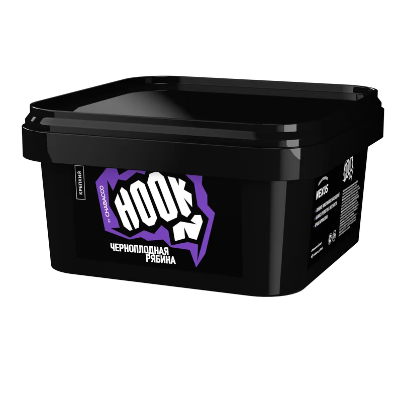 Бестабачная смесь - HOOK - Черноплодная рябина - 200 г