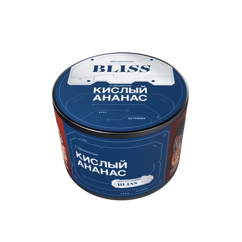 Табак для кальяна "NАШBLISS" - Кислый ананас, банка, 40гр
