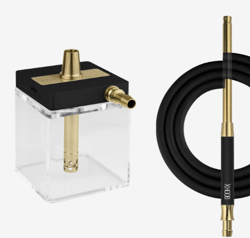 Кальян Hoob subAtom Black x Gold