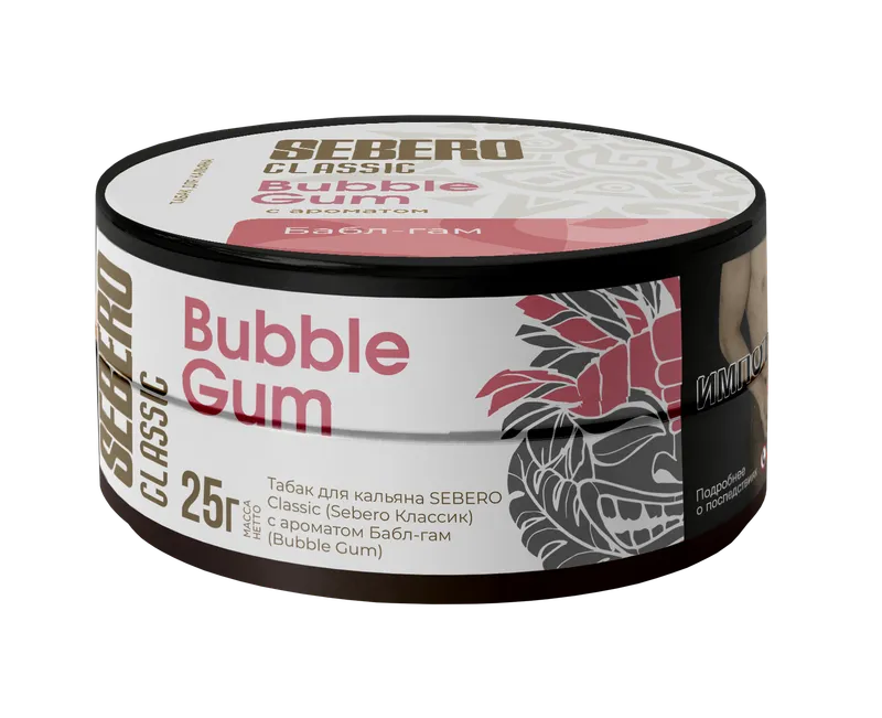 Табак для кальяна - Sebero - Bubble Gum ( бабл-гам ) - 25 г