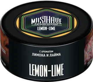 Табак Must Have 125 гр - Lemon-Lime (ЛИМОН И ЛАЙМ)
