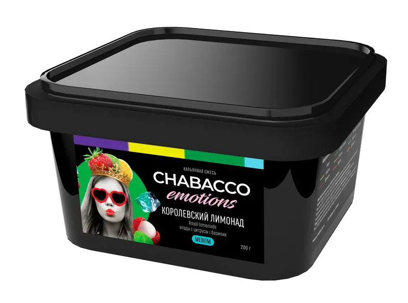 Бестабачная смесь - Chabacco MIX - Royal lemonade (Королевский лимонад)  - 200 г