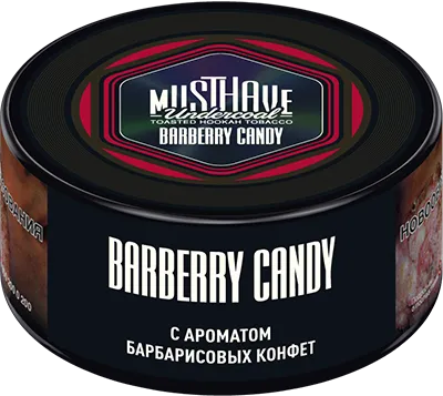 Табак Must Have 125 гр - Barberry Candy (БАРБАРИСОВЫЕ КОНФЕТЫ)