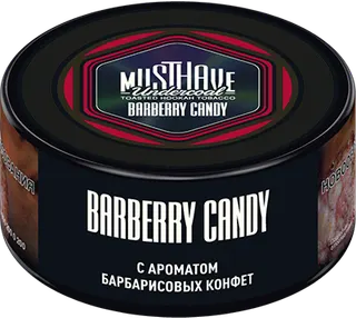 Табак Must Have 125 гр - Barberry Candy (БАРБАРИСОВЫЕ КОНФЕТЫ)