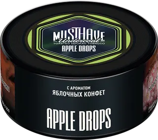 Табак Must Have 25 гр - Apple Drops (ЯБЛОЧНЫЕ ЛЕДЕНЦЫ)