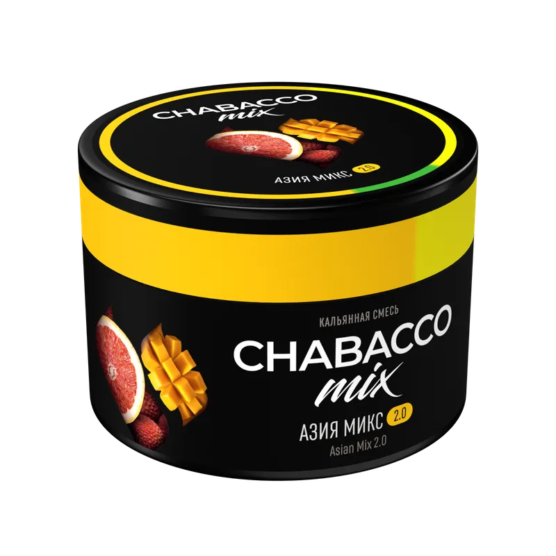 Бестабачная смесь Chabacco Mix - Asian Mix 2.0 ( с ароматом азия микс ) - 40 г