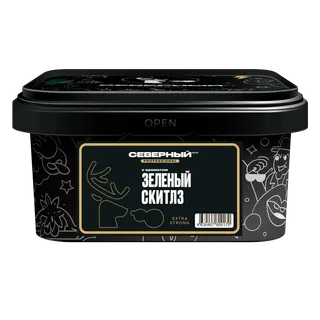 Табак для кальяна - Северный PRO - ЗЕЛЁНЫЙ СКИТЛЗ ( с ароматом зелёный скитлз ) - 200 г