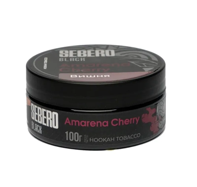 Табак для кальяна - Sebero black - Amarena Cherry ( вишня ) - 100 г