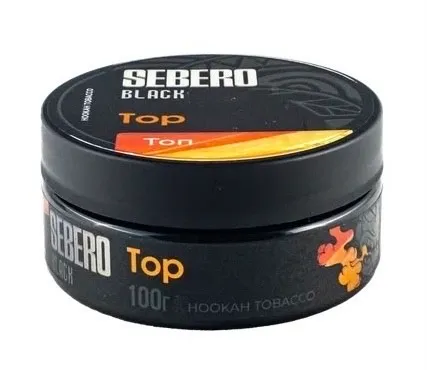 Табак для кальяна - Sebero black - Top - Топ ( клубника кукуруза лед ) - 100 г