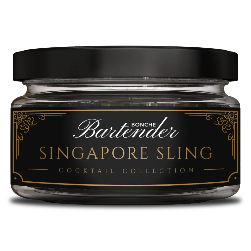 Табак - Bonche Bartender - SINGAPORE SLING ( с ароматом джин, вишневый ликер, цитрусы ) - 120 г